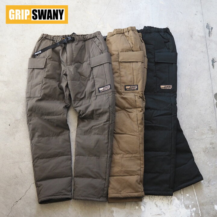 楽天市場】グリップスワニー ダウンパンツ GRIP SWANY FP DOWN PANTS 