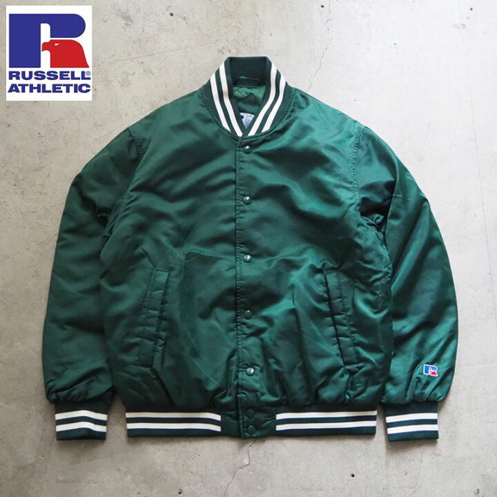 楽天市場】ラッセル アスレティック スタジャン ジャケット RUSSELL 