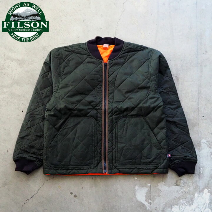 FILSON フィルソン キルティングジャケット イーグル プレインズ ジャケット ライナー 33528 メンズ ライナージャケット キルティング  プリマロフト EAGLE PLAINS JACKET LINER ワーク ミリタリー アメカジ アウトドア GOOD HOLIDAY グッドホリデイ