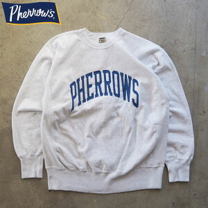 �t�F���[�Y �g���[�i�[ PHERROW'S �X�E�F�b�g ���S �v�����g�X�E�F�b�g 23W-PRWS1 �����Y �v���I�[�o�[ ���� ���o�[�X�E�B�[�u �N���[�l�b�N ���{�� �Ђъ��� �v�����g �R�b�g�� �A���J�W �N���b