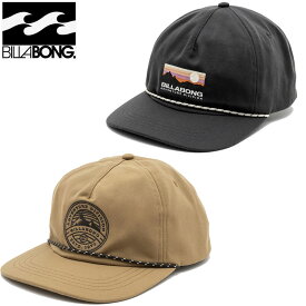 ビラボン キャップ BILLABONG ADIV SNAPBACK BD011800 帽子 メンズ レディース サイズ調節可能 コットン スナップバック ベースボールキャップ cap おしゃれ ストリート アウトドア レジャー サーフ アメカジ 黒 ベージュ