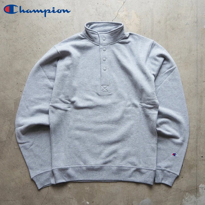 楽天市場】チャンピオン スウェット champion ハーフスナップ 