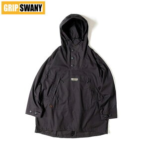 �O���b�v�X���j�[ �A�m���b�N GRIP SWANY FP GS ANORAK GSJ-85 �����Y �W���P�b�g ��R �u���C�Y�V�[���h �|���`�� ���� ��R���n �v���I�[�o�[ �p�[�J�[ �L�����v �A�E�g�h�A �t�@�C���[�v���[�t �M