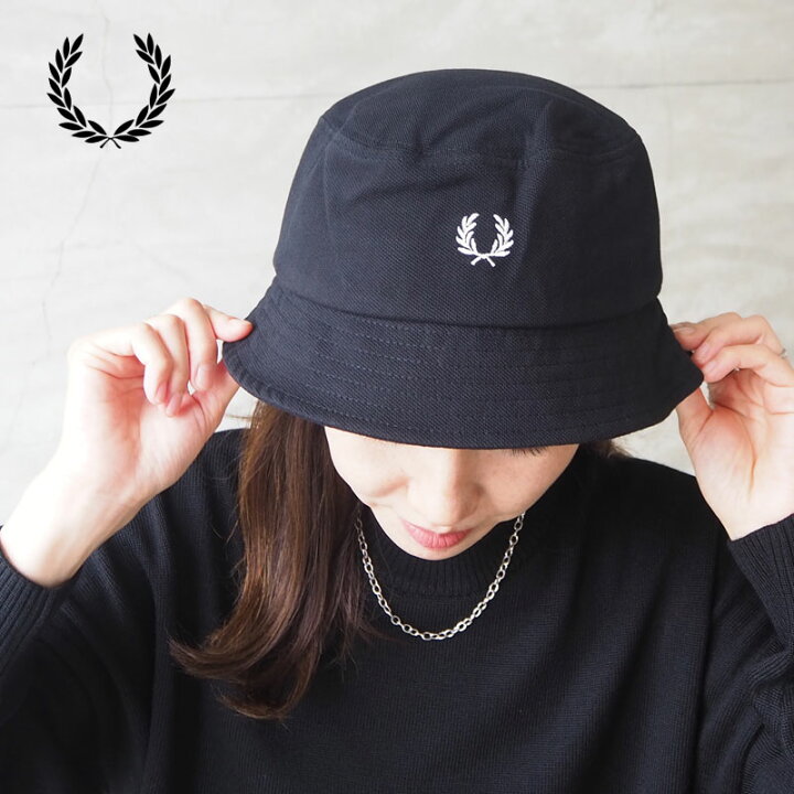 楽天市場】フレッドペリー ハット FRED PERRY Pique Bucket Hat HW6730 