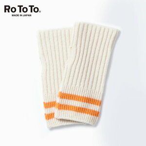 RoToTo ���g�g �����Y �n���h�E�H�[�}�[ SEAMLESS HAND WARMER MERINO LAMBS WOOL R5092 �O���[�u ��� �X�g���C�v �����E�[�� �����m�I�v�e�B�� �h�� �V���v�� �j�� ���� ���j�Z�b�N�X �A�E�g�h�A �L�����v 