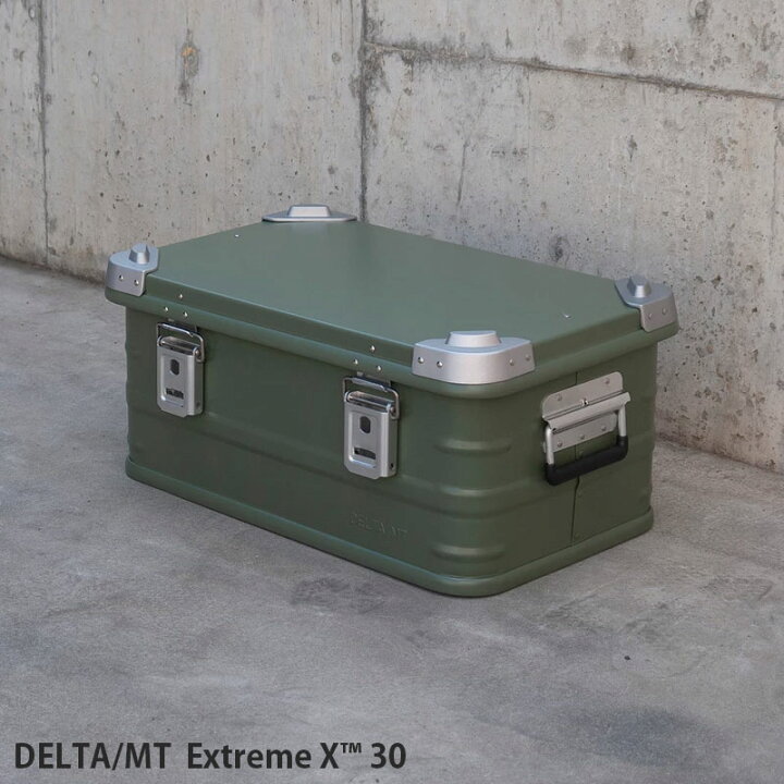 楽天市場】DELTA/MT コンテナ Extreme X 30 アルミコンテナ SB-E30G 