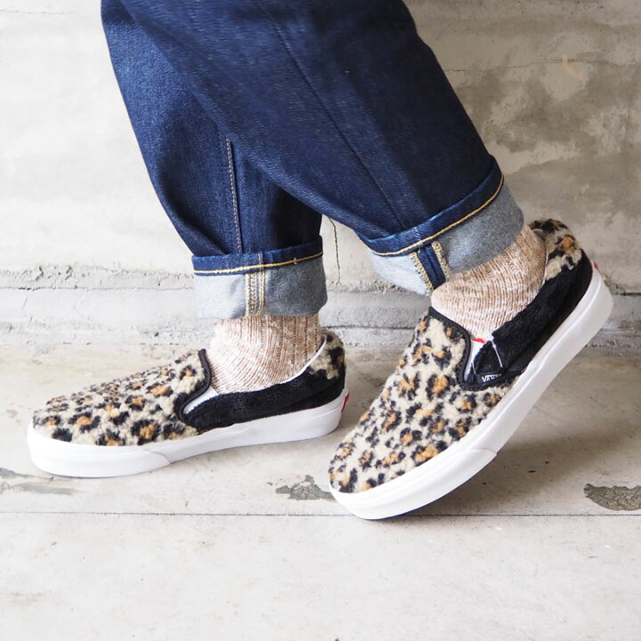 バンズ VANS レアモデル クラッシックスリッポン レオパード柄 27.0cm 