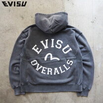 EVISU YAMANE ジップアップパーカー グレー カモメ刺繍 楽天市場 