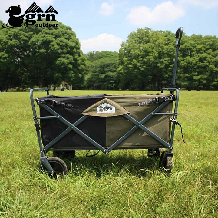 楽天市場】grn outdoor ジーアールエヌ アウトドア キャリーワゴン 