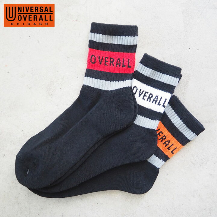 楽天市場】UNIVERSAL OVERALL ユニバーサルオーバーオール 靴下 メンズ 3Pソックス トップラインロゴクオーター ソックス LU-320 くつした 男性 3足セット くつ下 クルーソックス 3足組 ロゴ おしゃれ ライン ブランド プレゼント : GOOD HOLIDAY グッドホリデイ 楽天市場】UNIVERSAL OVERALL ユニバーサルオーバーオール 靴下 メンズ 3Pソックス トップラインロゴクオーター ソックス LU-320 くつした 男性 3足セット くつ下 クルーソックス 3足組 ロゴ おしゃれ ライン ブランド プレゼント : GOOD HOLIDAY グッドホリデイ