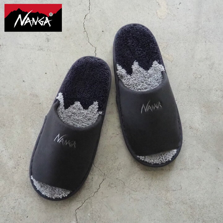 楽天市場】NANGA ナンガ ルームシューズ スリッパ リッジライン 