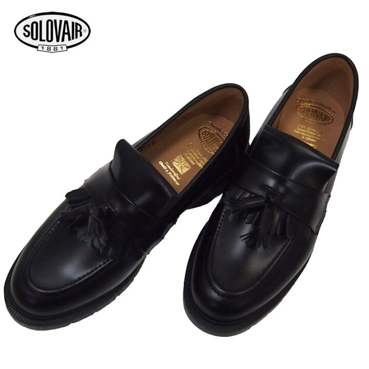 楽天市場】SOLOVAIR ソロヴェアー TASSEL LOAFER ローファー 0-822-17 