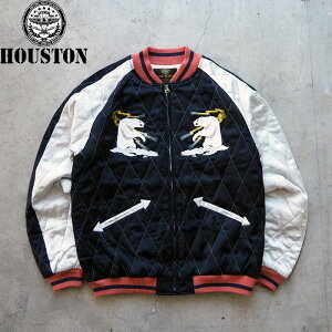 �q���[�X�g�� �X�J�W���� HOUSTON SOUVENIR JACKET ALASKA 51468 �����Y �W���P�b�g �L���e�B���O �h�J ���[���� �X�[�x�j�A�W���P�b�g �A���X�J ���� �h�� �A���J�W �~���^���[ ��