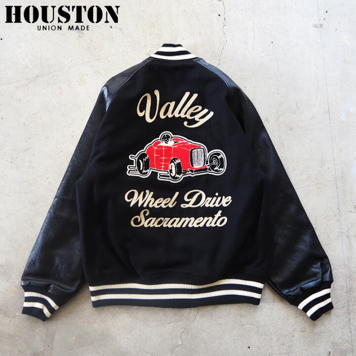楽天市場】ヒューストン スタジャン メンズ HOUSTON ジャケットMELTON 