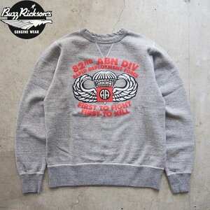 �o�Y���N�\���Y �g���[�i�[ BUZZ RICKSON'S �Z�b�g�C���N���[ �X�E�F�b�g BR69633 �����Y ���N�� ���{�� �v���I�[�o�[ 82nd AIRBORNE DIVISION �v�����g ���S �A���J�W �X�G�b�g �~���^���[ �O���[ �o�Y��
