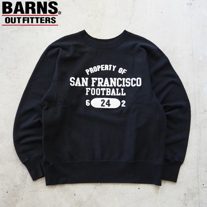 楽天市場】バーンズ トレーナー BARNS 90s クルー スウェット BR-24374 