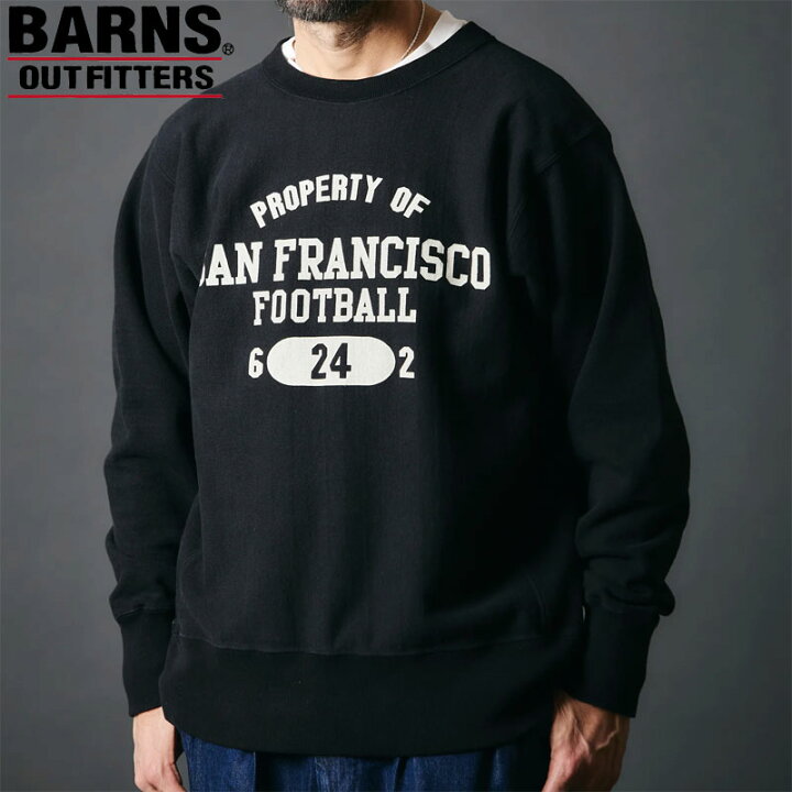 楽天市場】バーンズ トレーナー BARNS 90s クルー スウェット BR-24374 