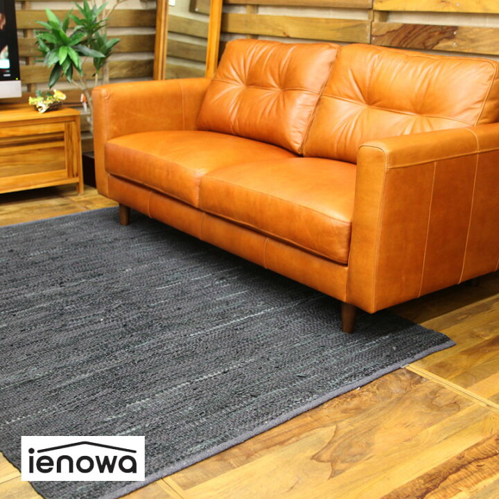 楽天市場】ienowa イエノワ ソファ 3P オイルレザーソファ クアント MO 