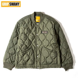 �O���b�v�X���j�[ �W���P�b�g GRIP SWANY �����Y WATER REPELLENT QUILTING BLOUSON GSMJ-054 �L���e�B���O ���� �L���e�B���O�W���P�b�g �i�C���� �u���]�� �A�E�^�[ ���� �A�E�g�h�A �L�����v �~���^���[