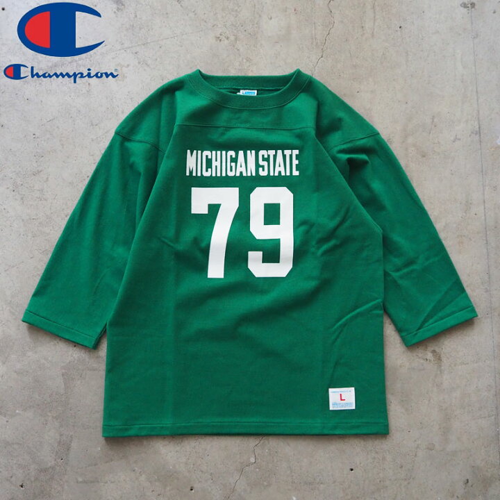 楽天市場】チャンピオン 七分袖 Tシャツ Champion 3/4 スリーブ 