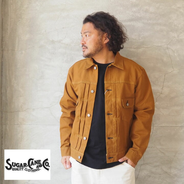 楽天市場】SUGAR CANE シュガーケーン ブラウンダック ジャケット 13oz 
