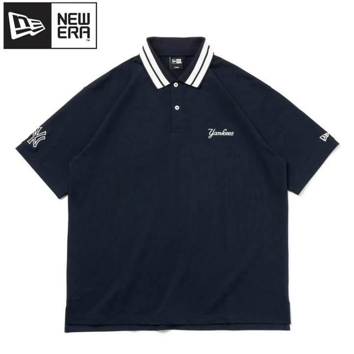 楽天市場】ニューエラ ポロシャツ ヤンキース メンズ NEW ERA 半袖 