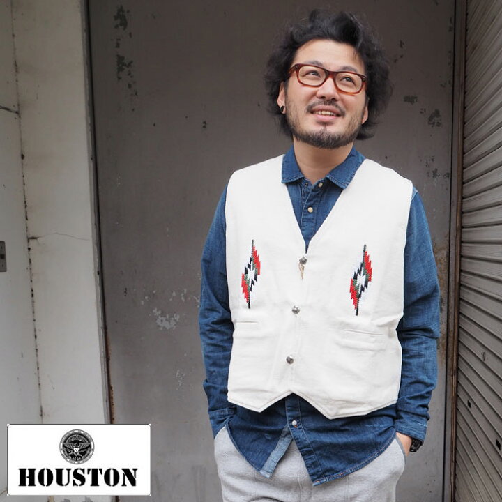 楽天市場】HOUSTON ヒューストン オルテガベスト 50398 メンズ 