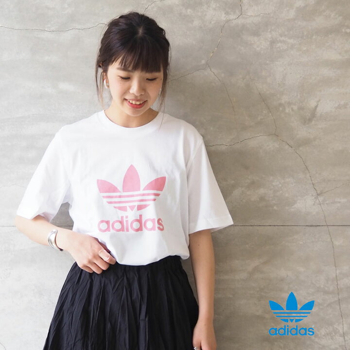 アディダス オリジナルス adidas Originals Tシャツ ORI TREFOIL TEE 14214 メンズ レディース トレフォイル 半袖 半袖Tシャツ アメカジ スポーツ おしゃれ ロゴ プリント プリントTシャツ メール便可 GOOD HOLIDAY グッドホリデイ adidas アディダス プリントTシャツ トップス かわいい ユニセックス