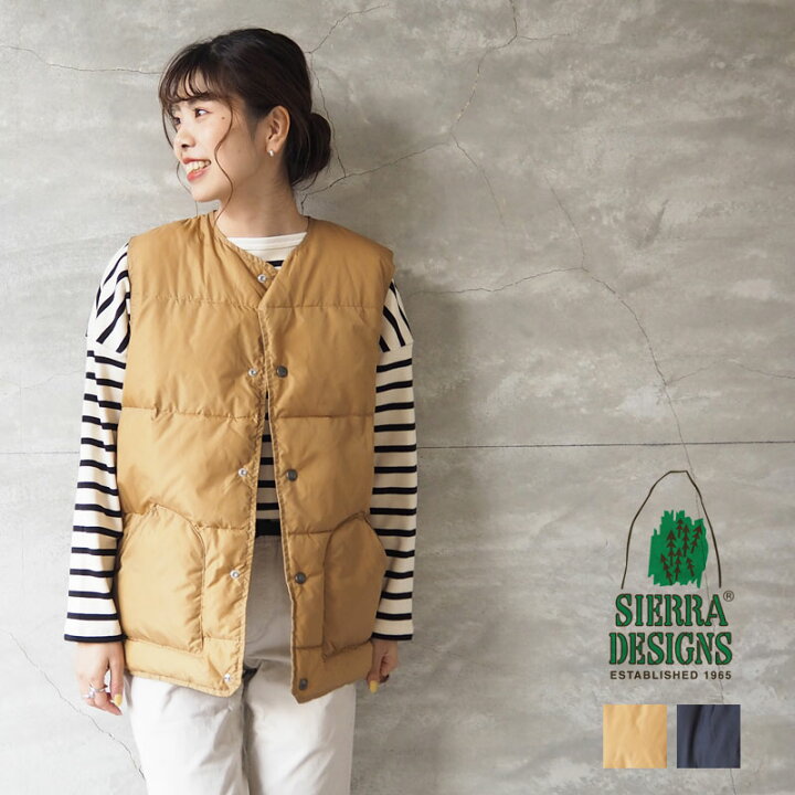 楽天市場】SIERRA DESIGNS シエラデザイン ダウンベスト LIGHT DOWN  