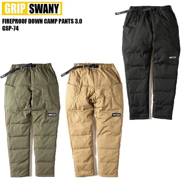 楽天市場】GRIP SWANY グリップスワニー ダウンパンツ ダウン パンツ 