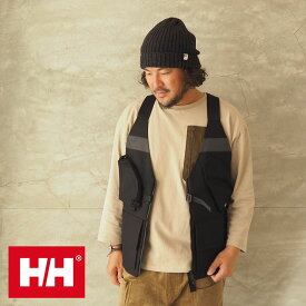 ヘリーハンセン ベスト HELLY HANSEN アングラー ユーティリティーベスト HH Angler Utility Vest HG12151 メンズ レディース ユーティリティー アウトドア キャンプ コーデュラ 釣り フィッシング フィッシングベスト 黒 ベージュ ナイロン