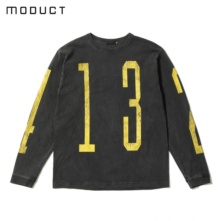 楽天市場】モダクト ロンT MODUCT PIGMENT DYED “UNLUCKY NUMBER” T 