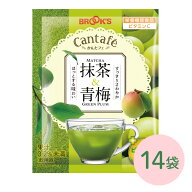 粉末飲料 ドリンク かんたフェ 抹茶＆青梅 14袋 希釈 混ぜるだけ 個包装 粉末 抹茶 青梅 ビタミンC ブル…