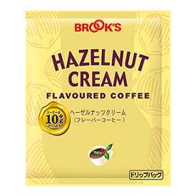 ブルックス ドリップバッグ フレーバーコーヒー ヘーゼルナッツクリーム 40袋 [BROOK'S/BROOKS]