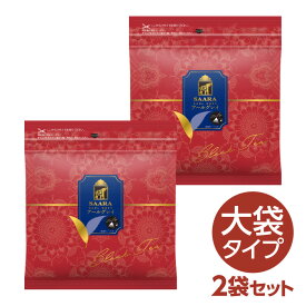 紅茶 ティーバッグ サーラ三角バッグ 大袋アールグレイ 2袋セット 約80杯 紅茶パック ティーパック たっぷり 大容量 まとめ買い ブルックス BROOK'S BROOKS
