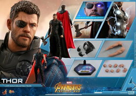 「新品・在庫」Hottoys ホットトイズ MMS 474『アベンジャーズ／インフィニティ・ウォー』ソー　1/6 スケールフィギュア　Avengers: Infinity War - Thor
