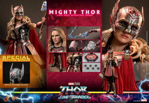 uViE݌ɁvHottoys zbggCY MMS663bw\[FuT_[x}CeBE\[ DX 1/6 tBMA {[iXt Love and Thunder - Mighty Thor