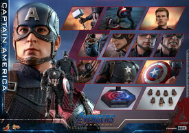 「新品・在庫」Hottoys ホットトイズ MMS536『アベンジャーズ／エンドゲーム』キャプテン・アメリカ 1／6スケールフィギュア　Avengers: Endgame - Captain America