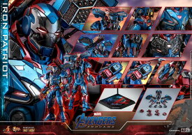 「新品・在庫」Hottoys ホットトイズ　MMS547D34 『アベンジャーズ／エンドゲーム』アイアン・パトリオット 1／6スケールフィギュア Avengers: Endgame - Iron Patriot