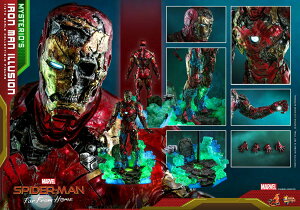 uViE݌ɁvHottoys zbggCY MMS580 wXpC_[}Ft@[EtEz[x ACA}i]r 1/6 XP[tBMA Ironman Zombie