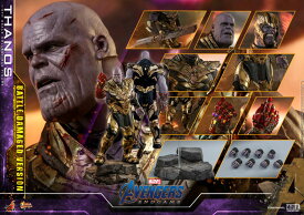 「新品・在庫」Hottoys ホットトイズ MMS564 『アベンジャーズ／エンドゲーム』 サノス（バトルダメージ版） 1/6 スケールフィギュア　Avengers: Endgame - Thanos (Battle Damaged Version) （一般流通分）