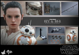 「新品・在庫」 Hottoys ホットトイズ　MMS 337『スター・ウォーズ／フォースの覚醒』レイ＆BB-8（2体セット）1/6 スケールフィギュア Star Wars The Force Awakens - Rey & BB-8 Set