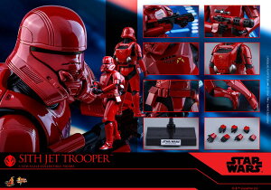 uViE݌ɁvHottoys zbggCY MMS562wX^[EEH[Y^XJCEH[J[̖閾xVXEWFbgEg[p[ 1/6 XP[tBMA@Star Wars The Rise of Skywalker - Sith Jet Trooper