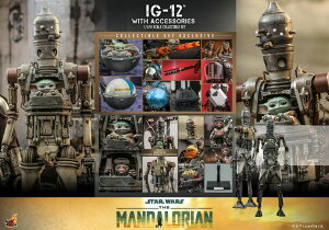 uViE݌Ɂv HOTTOYS TMS105w}_AxIG-12ANZT[Zbg DX STARWARS@: The Mandalorian - IG-12