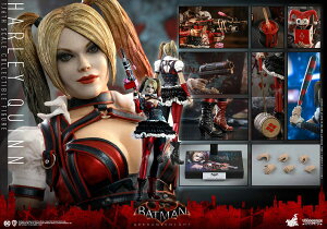 uViE݌ɁvHottoys zbggCY@VGM41 wobg}FA[JEiCgx n[CENC 1^6XP[tBMA@Batman Arkham Knight - Harley Quinn