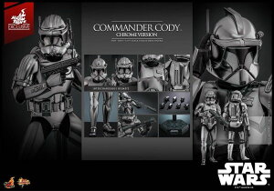 uViE݌ɁvzbggCY MMS734 X^[EEH[YR}_[ER[fB N1/6tBMA Hottoys star wars Commander Cody Chrome