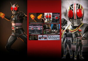 u\v zbggCY TMS158 wʃC_[BLACKx ʃC_[BLACK Hottoys Kamen Rider Black 1/6 tBMA