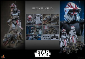 uViE݌ɁvzbggCY TMS167 wX^[EEH[Y^N[EEH[YxT[WFgEnEh Star Wars: The Clone Wars - Sergeant Hound 1/6 tBMA
