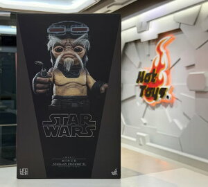 �u�V�i�E�݌Ɂv HOTTOYS LMS017�w�X�^�[�E�E�H�[�Y�^�}���_�����A���E�A���h�E�O���[�O�[�x�A���[�����E�h���C�h�X�~�X STARWARS The Mandalorian & Grogu - Grogu Anzellan Droidsmith 1/1 �X�P�[���@�t�B�M���A