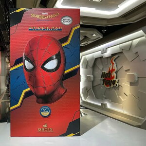 �u�V�i�E�݌Ɂv HOTTOYS �N�H�[�^�[�X�P�[�� QS015b �X�p�C�_�[�}���w�X�p�C�_�[�}���F�z�[���J�~���O�x�f���b�N�X�� �m�{�[�i�X�A�N�Z�T���[�t���n spiderman homecoming Spider-Man (Deluxe Version) Special 